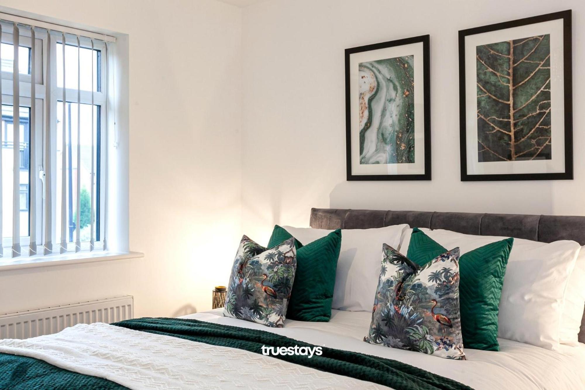 Ambassador House By Truestays - Luxury 4 Bedroom House In Stoke-On-Trent Etruria Екстериор снимка