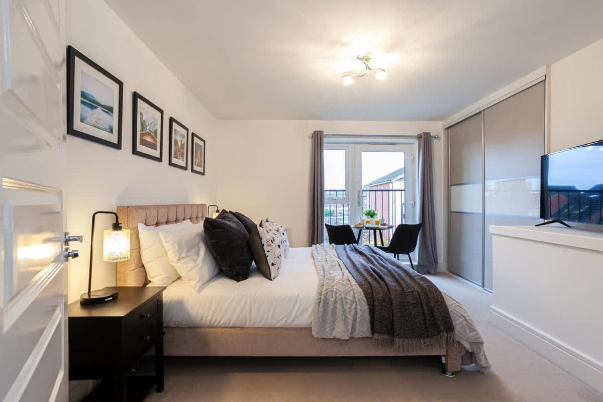 Ambassador House By Truestays - Luxury 4 Bedroom House In Stoke-On-Trent Etruria Екстериор снимка