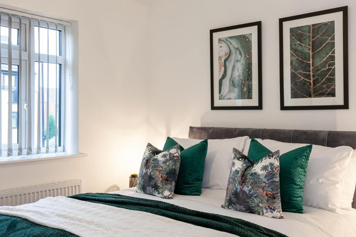 Ambassador House By Truestays - Luxury 4 Bedroom House In Stoke-On-Trent Etruria Екстериор снимка
